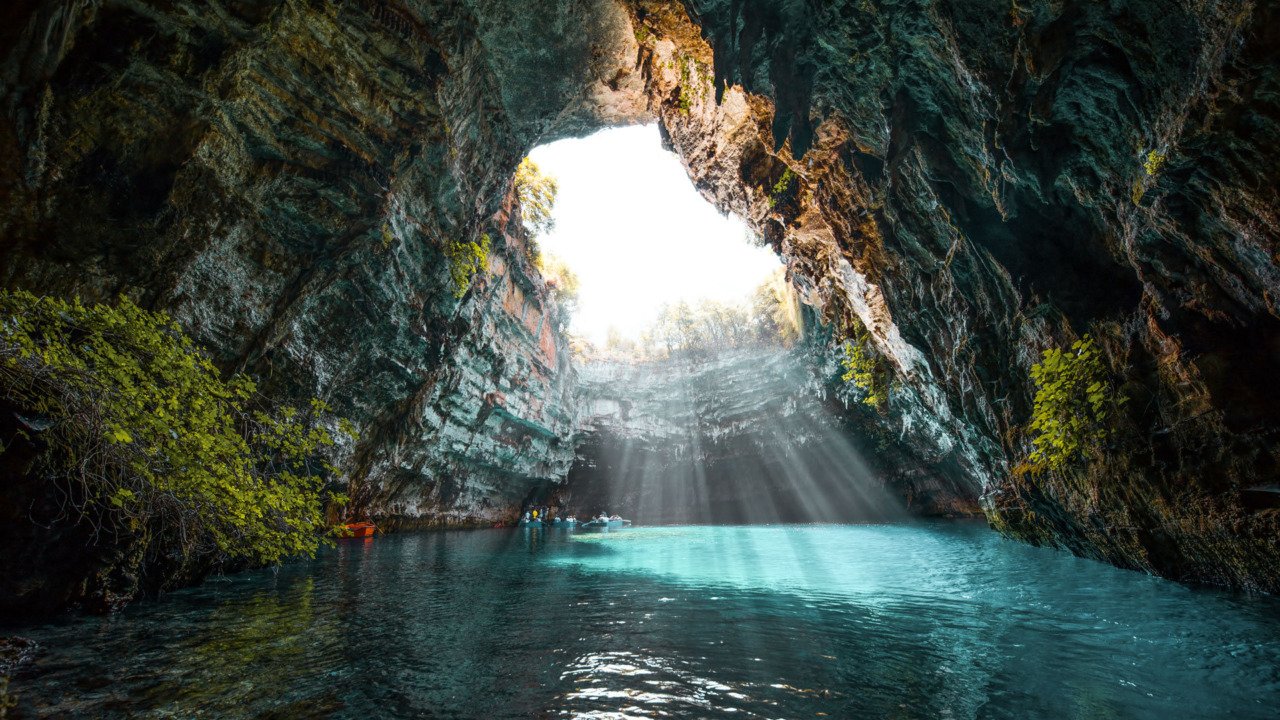 Melissani Cave Lake