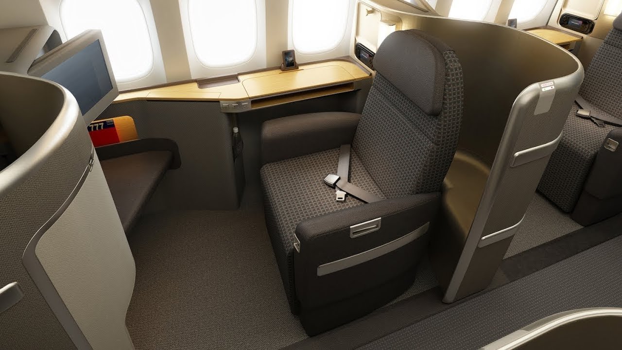 American Airlines Flagship Business Class from Hong Kong to LAX