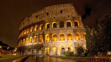 Rome by night